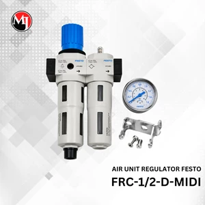 AIR UNIT REGULATOR LUBRICATOR FESTO FRC-1/2-D-MIDI