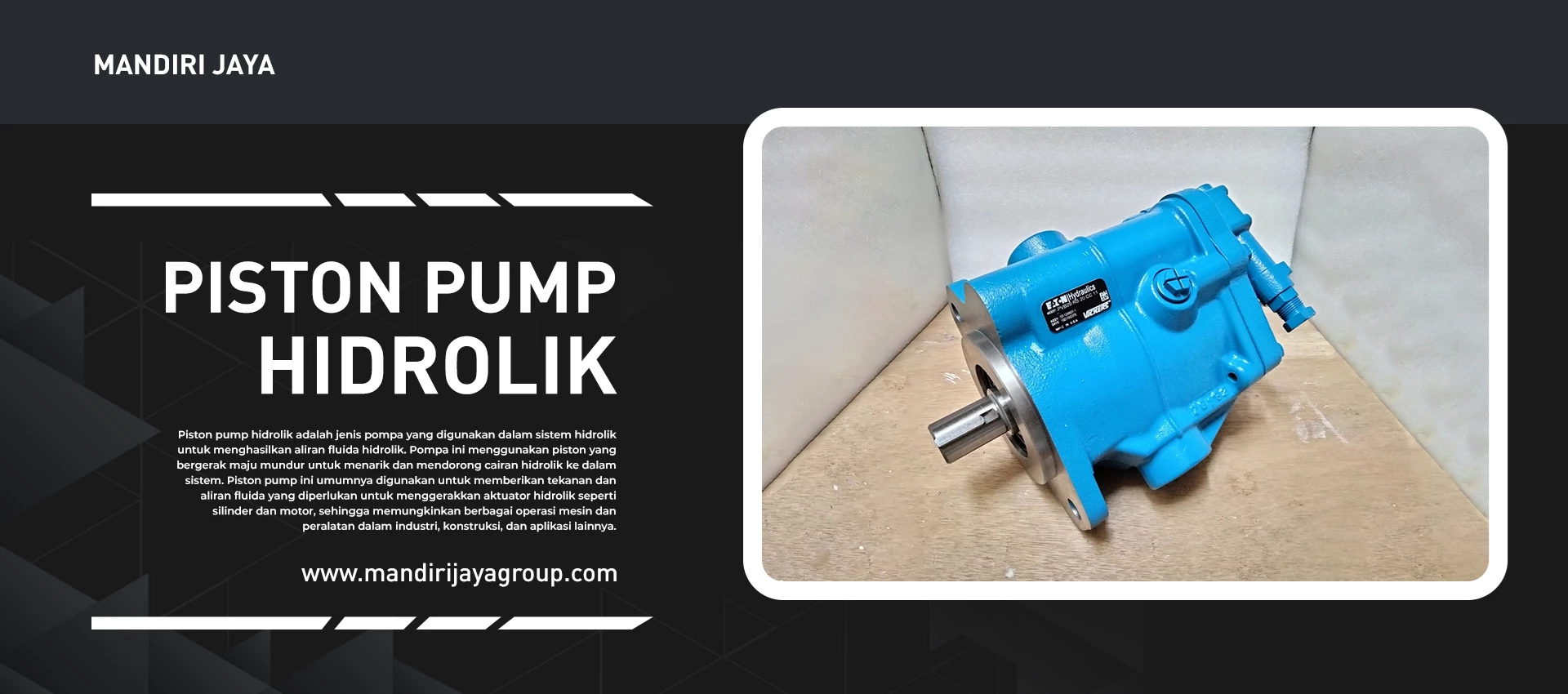 piston pump hidrolik